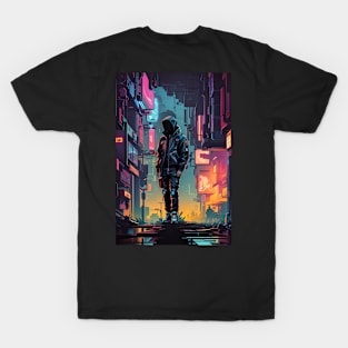 cyberpunk town T-Shirt